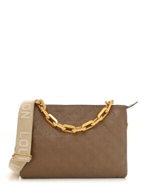 SOLD on another Platform Louis Vuitton Monogram Embossed Lambskin Coussin MM Bag